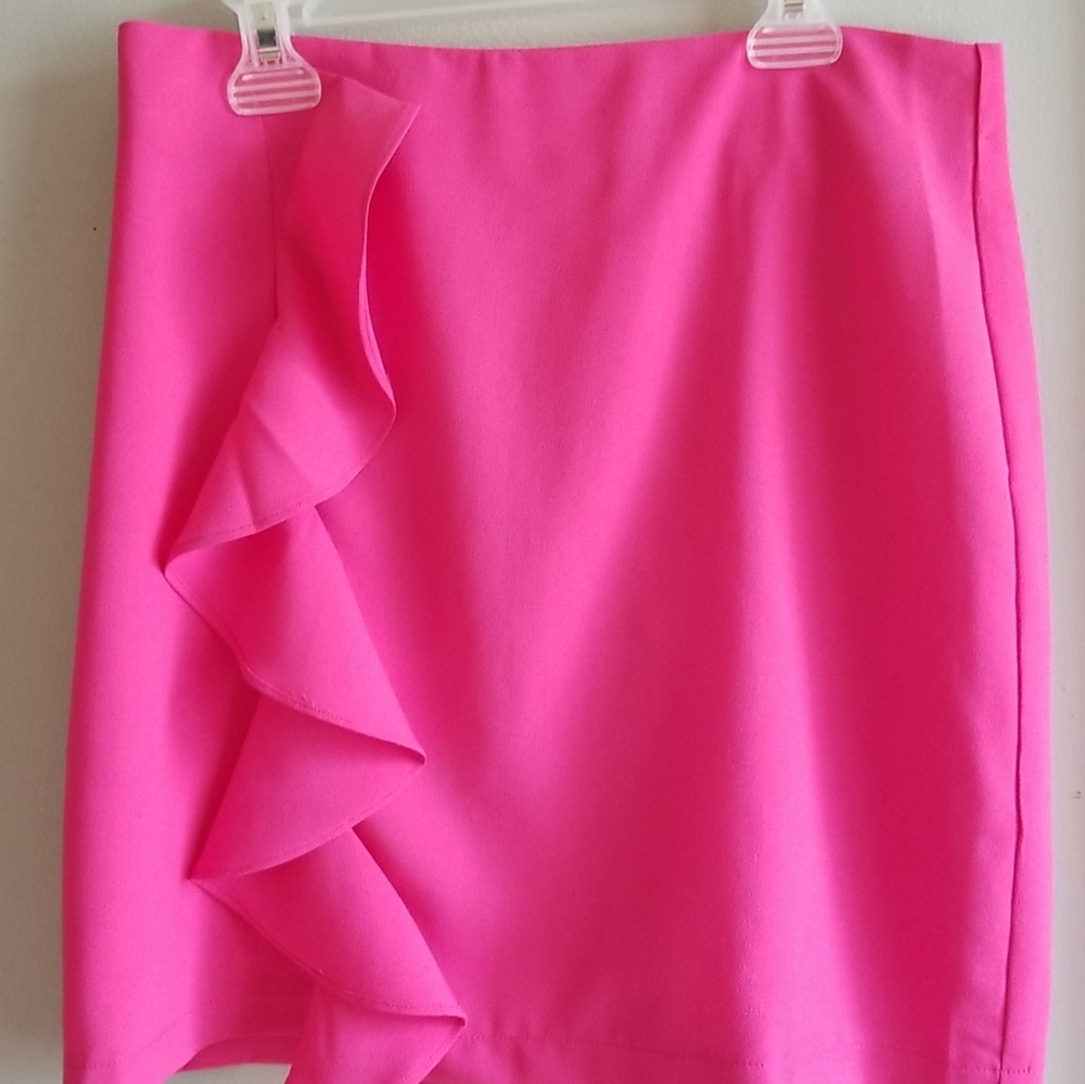 Have All The Fun Hot Pink Skirt - Picture 3 of 3
